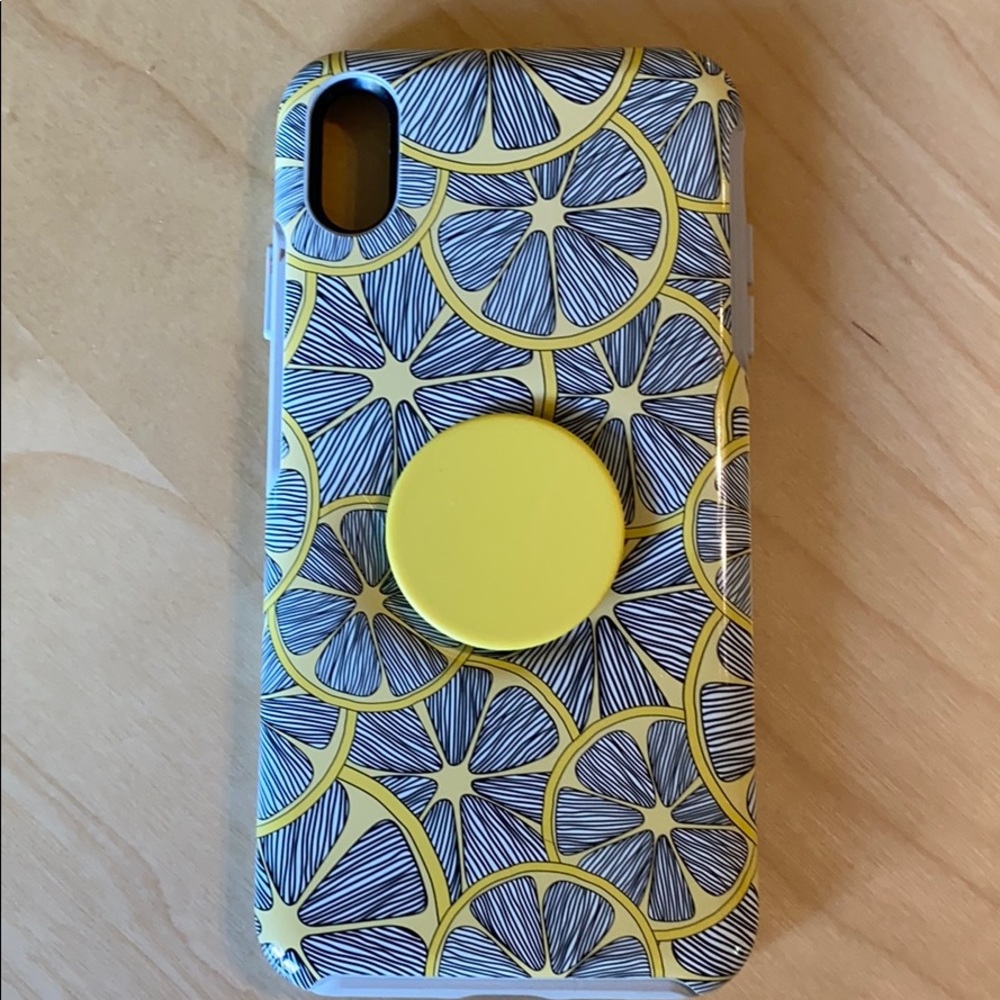 Lemon summer vibe phone case